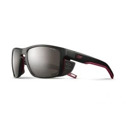 Remise ???? Julbo Shield verres Caméléon - Lunettes de soleil ???? 12 Remise ???? Julbo Shield verres Caméléon - Lunettes de soleil ???? -ARVA Shop julbo shield lunettes de soleil black red red
