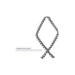 Promo ???? Yaktrax Yaktrax Run - Chaines chaussures ???? 12 Promo ???? Yaktrax Yaktrax Run - Chaines chaussures ???? -ARVA Shop yaktrax yaktrax run chaines chaussures grey red 3